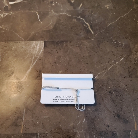 𝅺STERLING Forever silver adjustable rope bracelet - Picture 4 of 4